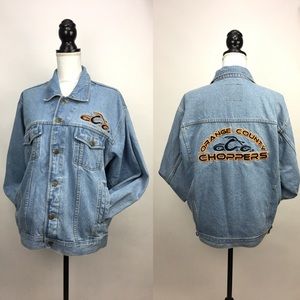 Orange County Choppers‎ OCC Motorcycle Denim Jacket